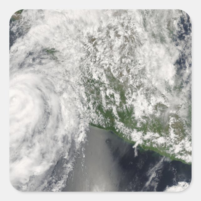 Adesivo Quadrado Furacão Henriette (Frente)