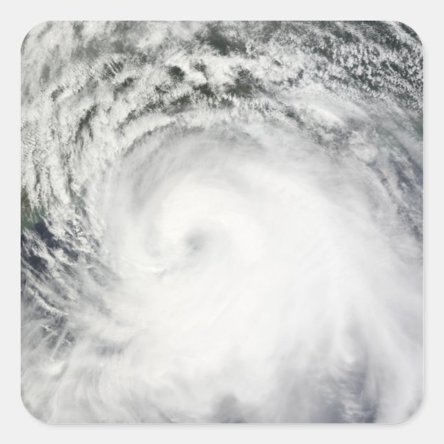 Adesivo Quadrado Furacão Ike 6 (Frente)