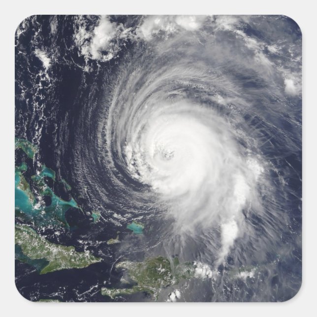 Adesivo Quadrado Furacão Isabel 2 (Frente)