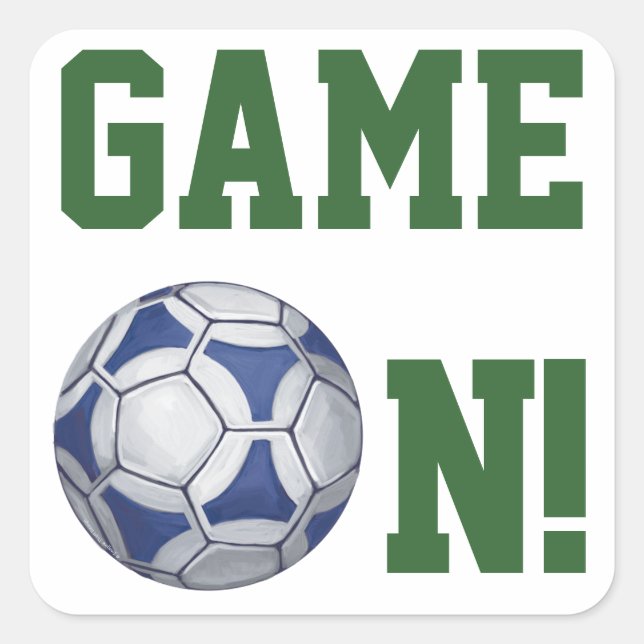 Adesivo Quadrado Futbal (Frente)