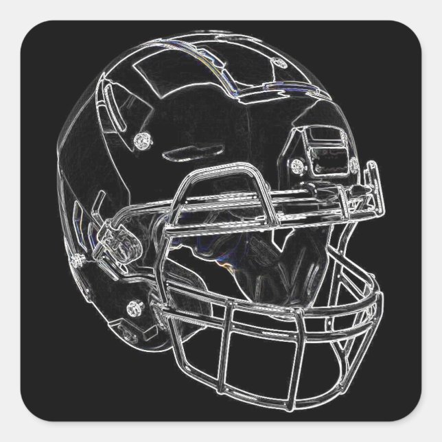 Adesivo Quadrado Futebol (Frente)