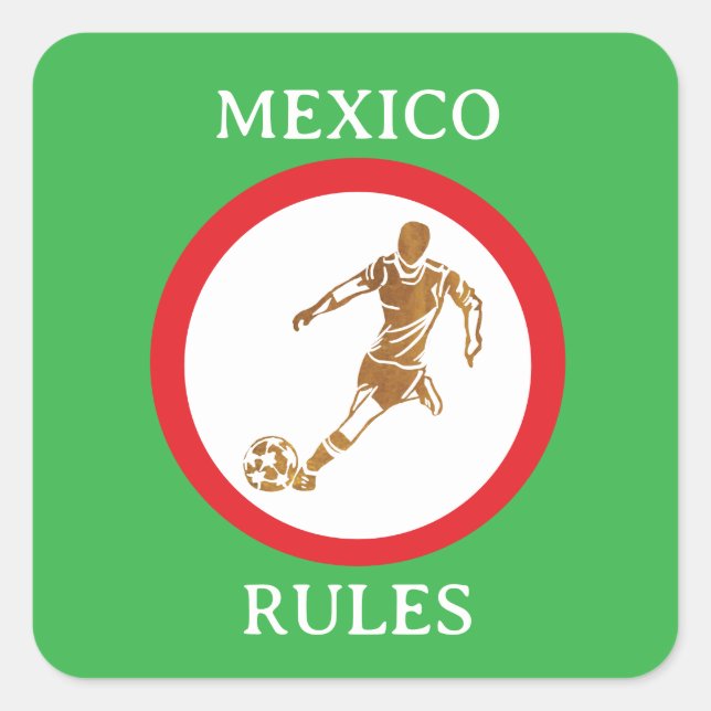 ADESIVO QUADRADO FUTEBOL (Frente)