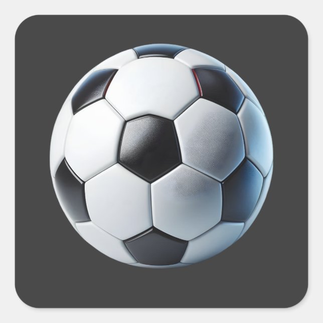 Adesivo Quadrado Futebol (Frente)