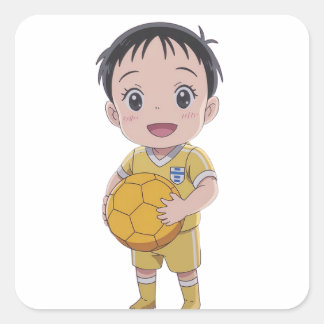 Adesivo Quadrado Futebol amado