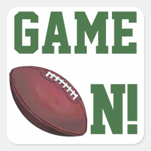 Adesivo Quadrado Futebol Americano