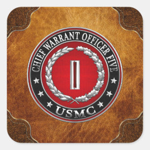 Adesivo Quadrado Fuzileiros navais dos E.U.: Autorização principa