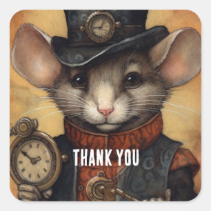 Adesivo Quadrado Fuzzypaws steampunk