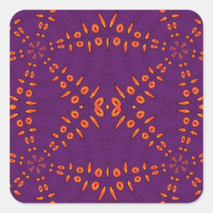 Adesivo Quadrado Fyre Trybe Square Sticker
