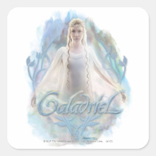Adesivo Quadrado Galadriel com nome