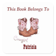 Garota-Vaca Fofa Bota Este Livro Pertence A