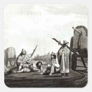 Adesivo Quadrado Gaúchos de Tucuman, 1820