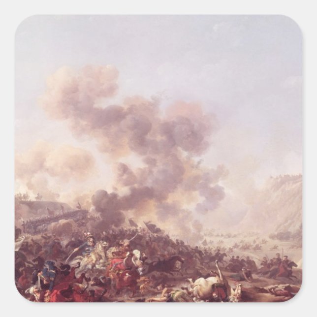 Adesivo Quadrado General Jean Andoche Junot (1771-1813) Duc d'Abran (Frente)