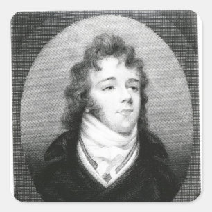 Adesivo Quadrado George "Beau" Brummel