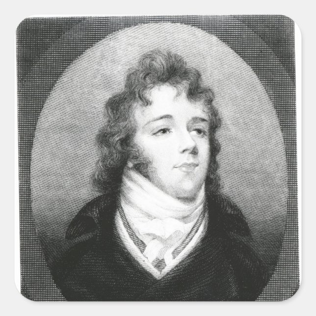 Adesivo Quadrado George 'Beau' Brummel (Frente)