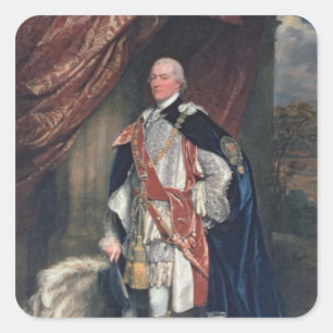 Adesivo Quadrado George John Spencer