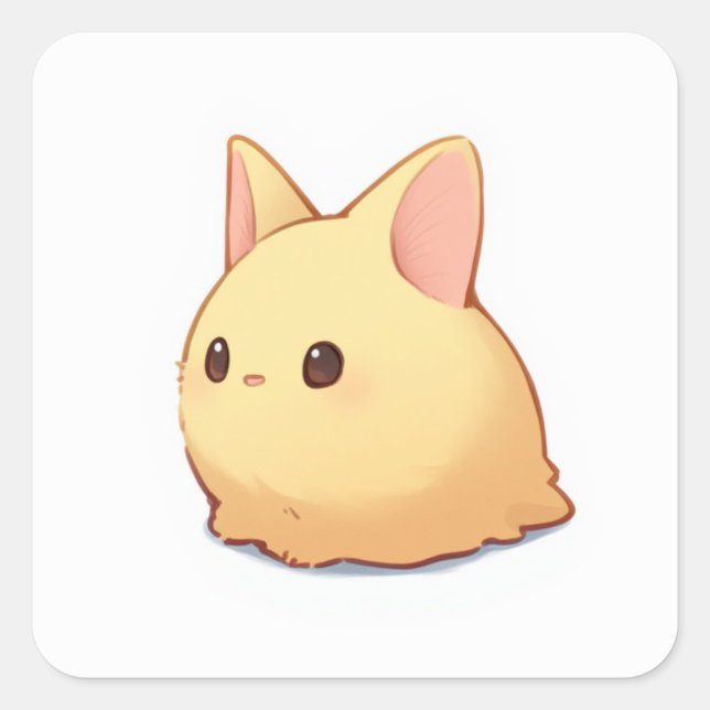 Adesivo Quadrado Ghibli Aestic Sticker (Frente)