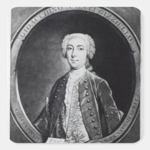 Adesivo Quadrado Gioacchino Conti, Gizziello,