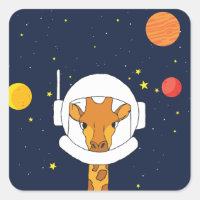 Giraffe Astronauta Animal Com Clipe De Capacete Es