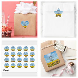 Adesivo Quadrado Girassóis Na moda Elegante Melhor Mãe Alguma Vez F