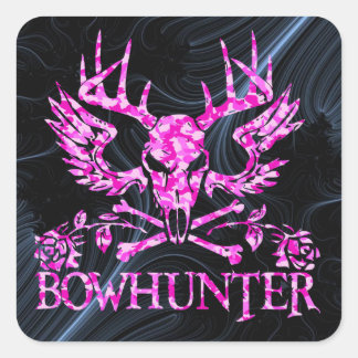 ADESIVO QUADRADO GIRL BOWHUNTER