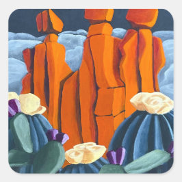 Adesivo Quadrado Girls, Girls, Girls