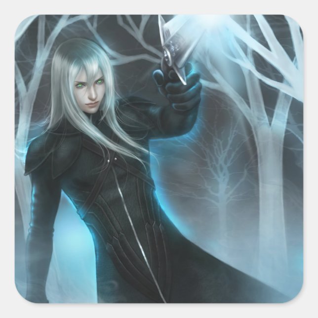 Adesivo Quadrado Girly Remnant (Frente)