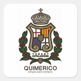 ADESIVO QUADRADO GLAN CATALANISMOシール