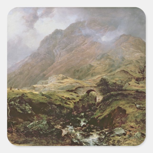 Adesivo Quadrado Glencoe, 1847 (Frente)