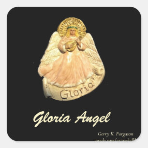 ADESIVO QUADRADO GLORIA ANGEL RENAISSANCE STICKER