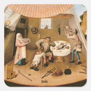 Adesivo Quadrado Gluttony