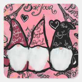 ADESIVO QUADRADO GNOME