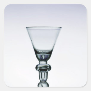 Adesivo Quadrado Goblet do caule Baluster, c.1700-20