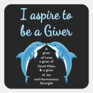 Adesivo Quadrado Golfinhos do Mar dos Golfinhos Oceanos Águas Anima