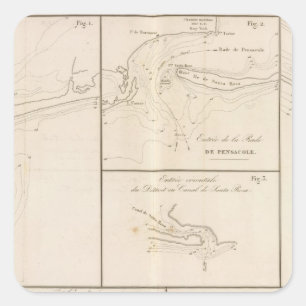 Adesivo Quadrado Golfo do México