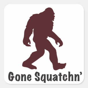Adesivo Quadrado Gone Squantchin