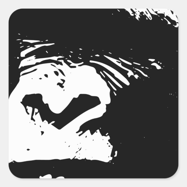 Adesivo Quadrado Gorila Days (Frente)