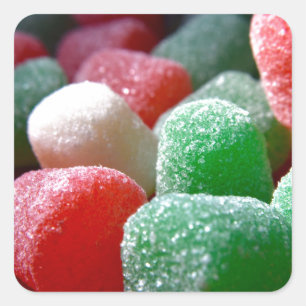 Adesivo Quadrado Gotas da goma