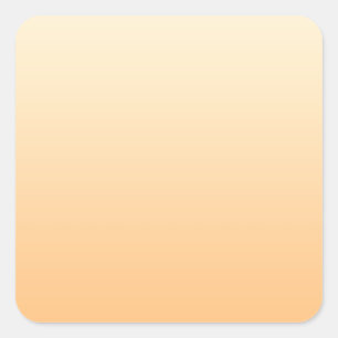 Adesivo Quadrado Gradiente de Cor Amarelo e Pêssego