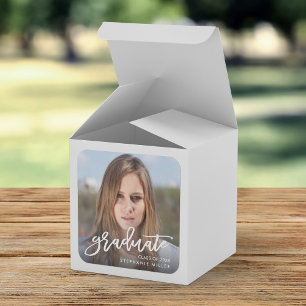 Adesivo Quadrado Graduação do Formando de Fotografia do Script de P