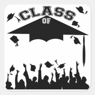 Adesivo Quadrado Graduação feita sob encomenda