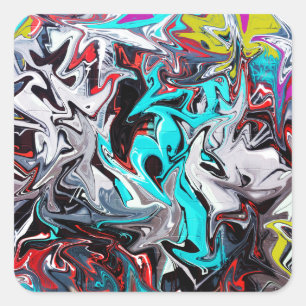 Adesivo Quadrado Grafite