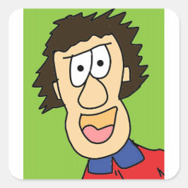 Adesivo Quadrado grampa jovem