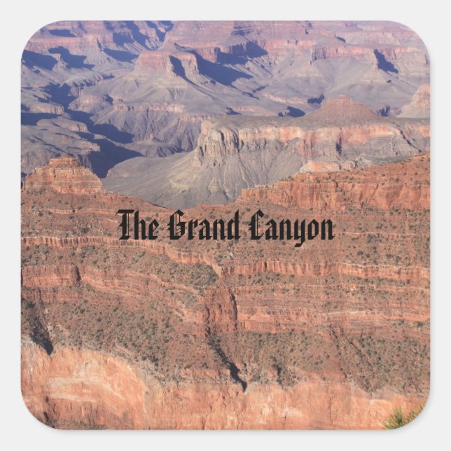 Adesivo Quadrado Grand Canyon Stickers (Frente)