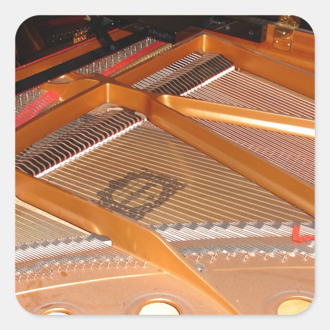 Adesivo Quadrado Grand Piano (Frente)