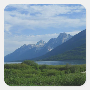 Adesivo Quadrado Grand Tetons