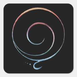 Adesivo Quadrado Gratidão 1