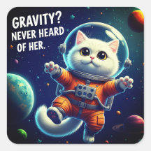 Gravidade? Nunca Ouvi Falar Dela. Gata Espacial Fo
