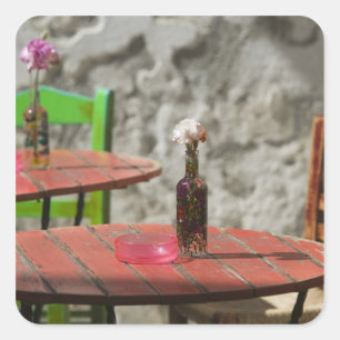 Adesivo Quadrado GRÉCIA, CRETE, Província de Hania, Hania:Colorid