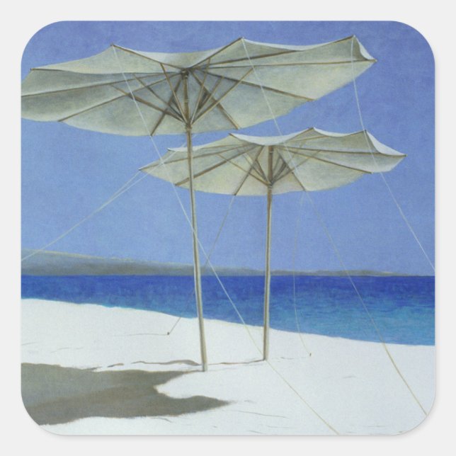 Adesivo Quadrado Grécia dos Umbrellas 1995 (Frente)
