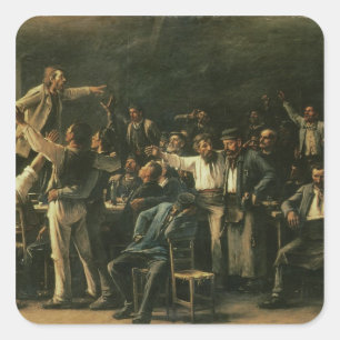 Adesivo Quadrado Greve, 1895